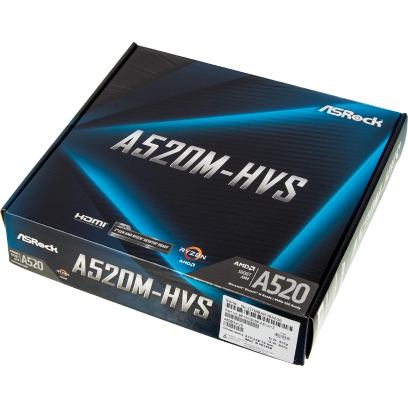 ASRock A520M-HVS