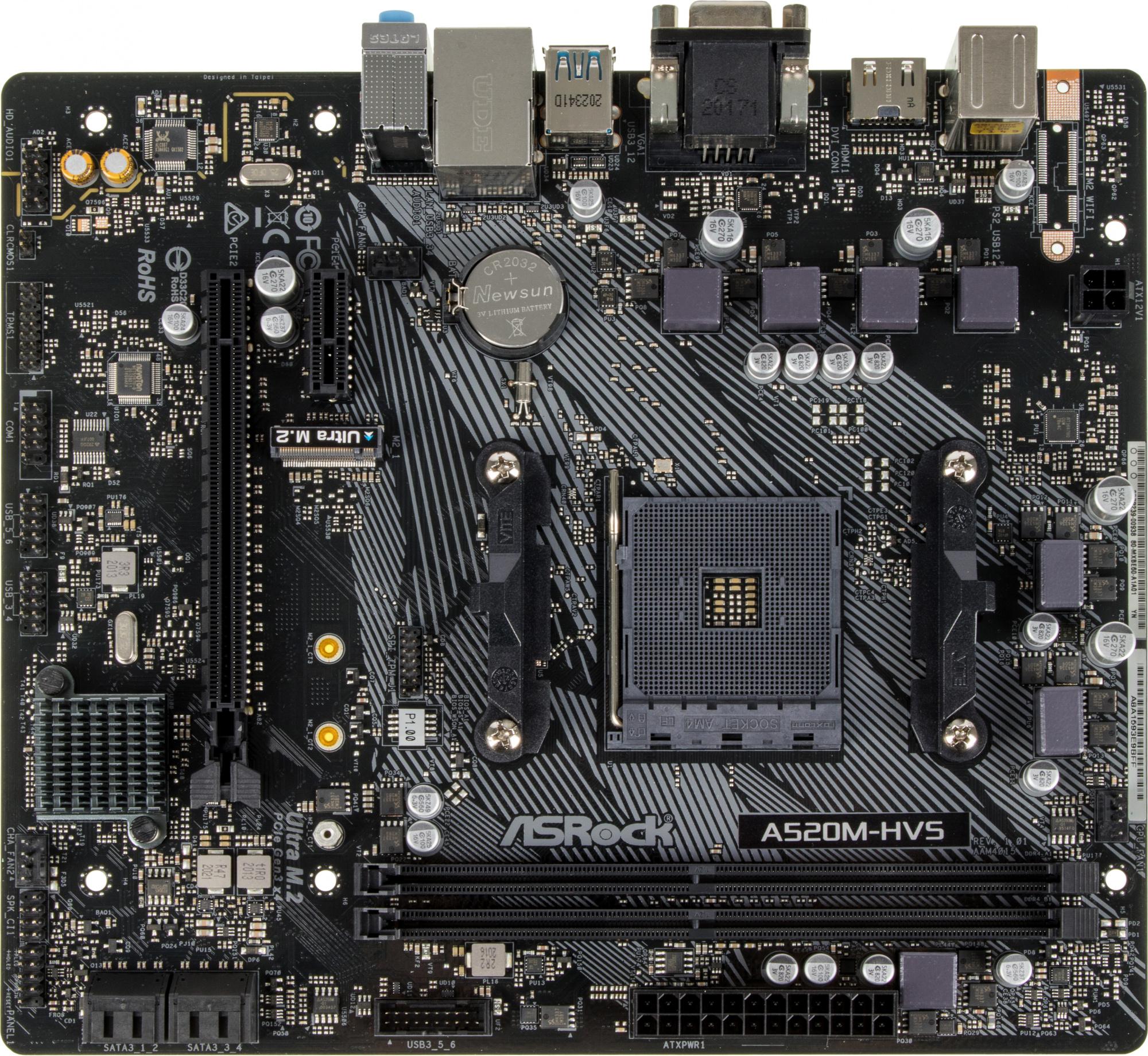 ASRock A520M-HVS