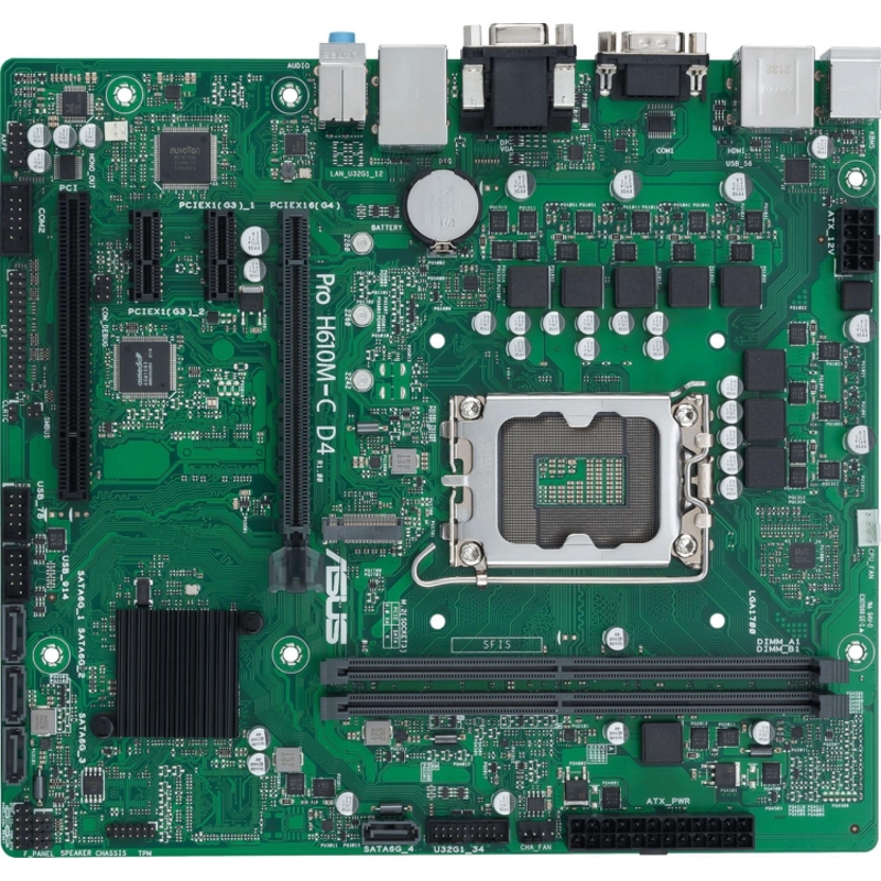 ASUS PRO H610M-C D4-CSM