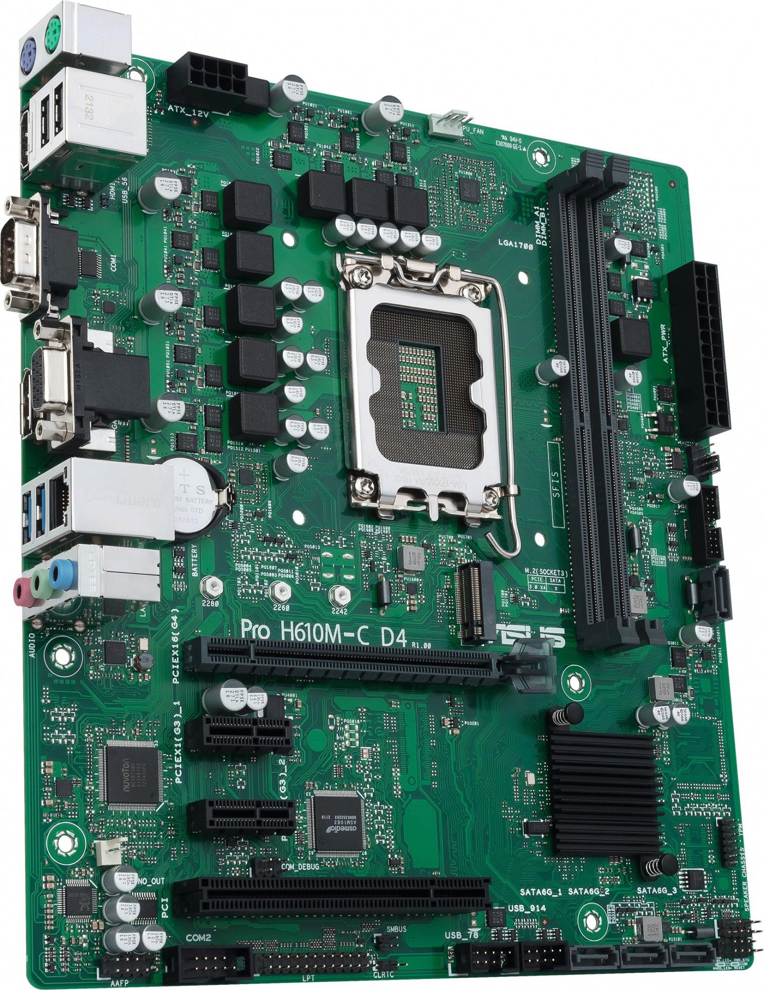 ASUS PRO H610M-C D4-CSM