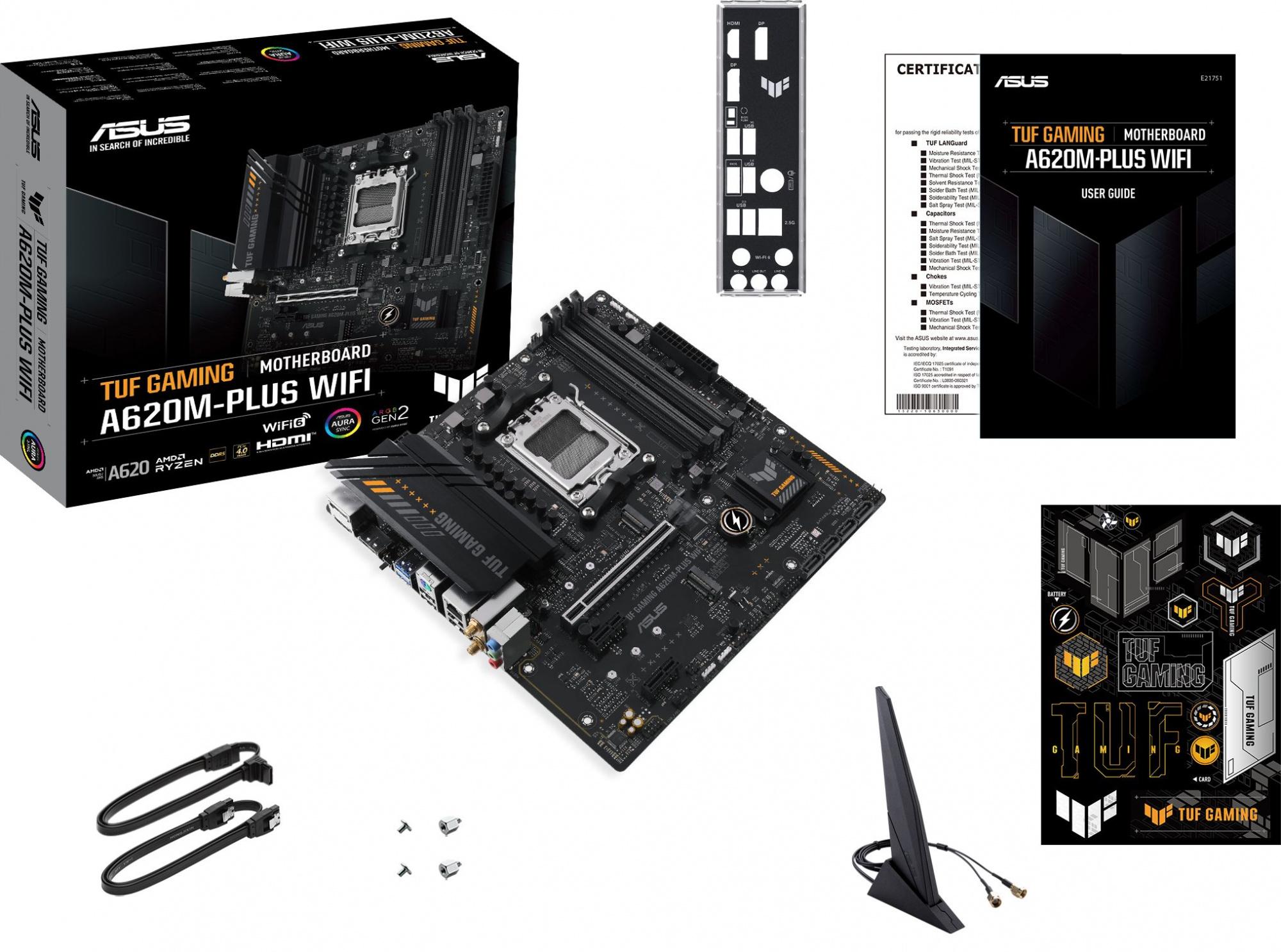 ASUS TUF GAMING A620M-PLUS WIFI