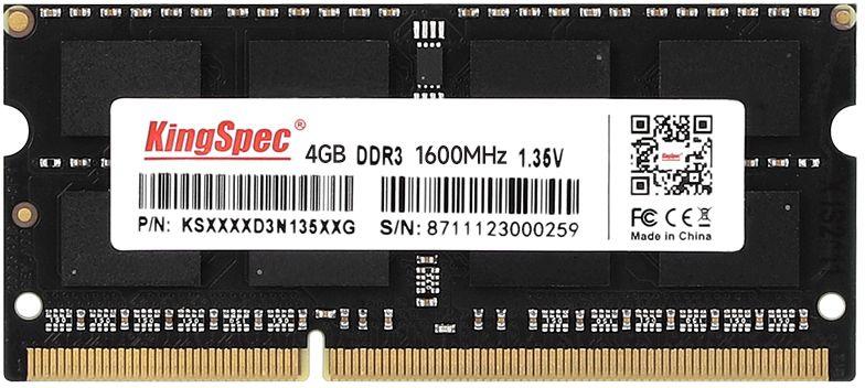 SHENZHEN KINGSPEC ELECTRONICS TECHNOLOGY CO LTD KS1600D3N13504G