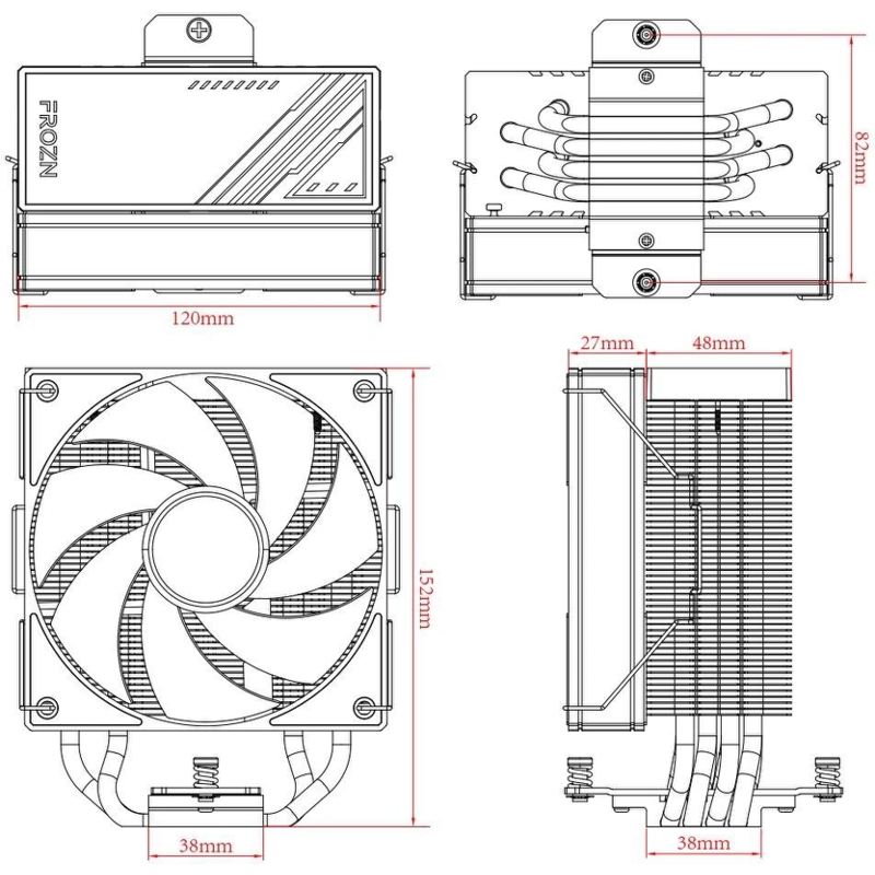 ID-COOLING FROZN A410 ARGB