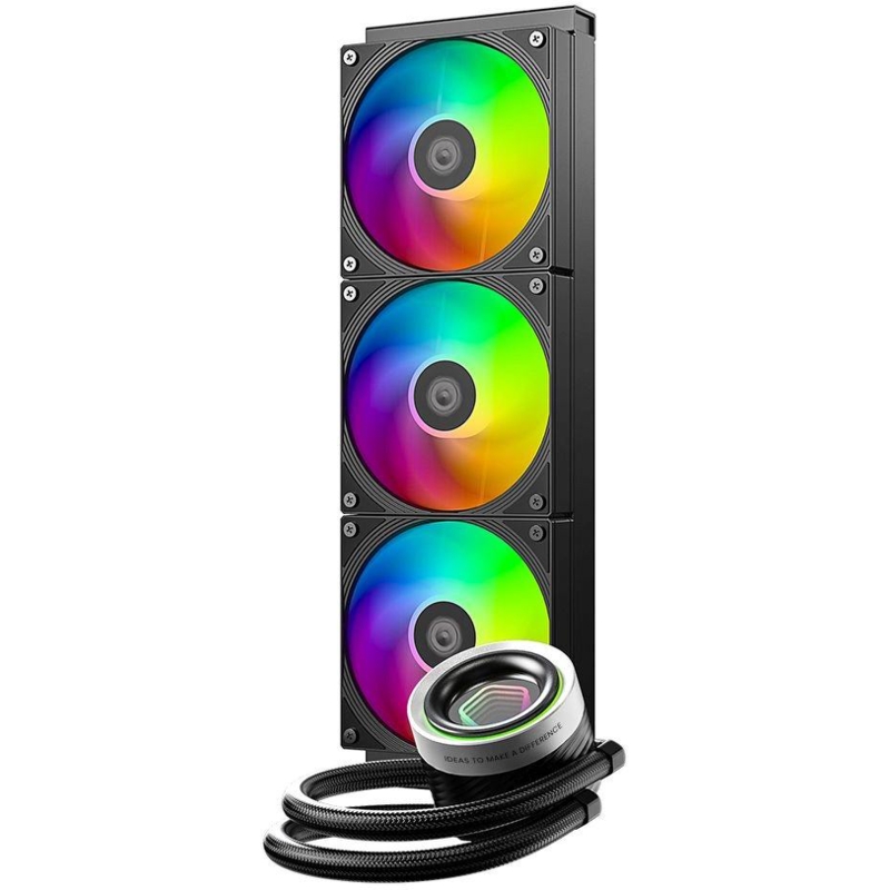 Система водяного охлаждения ID-Cooling FX360 Infinity ARGB Black 1150/1155/S1156/1151/1200/1700, AM4/AM5