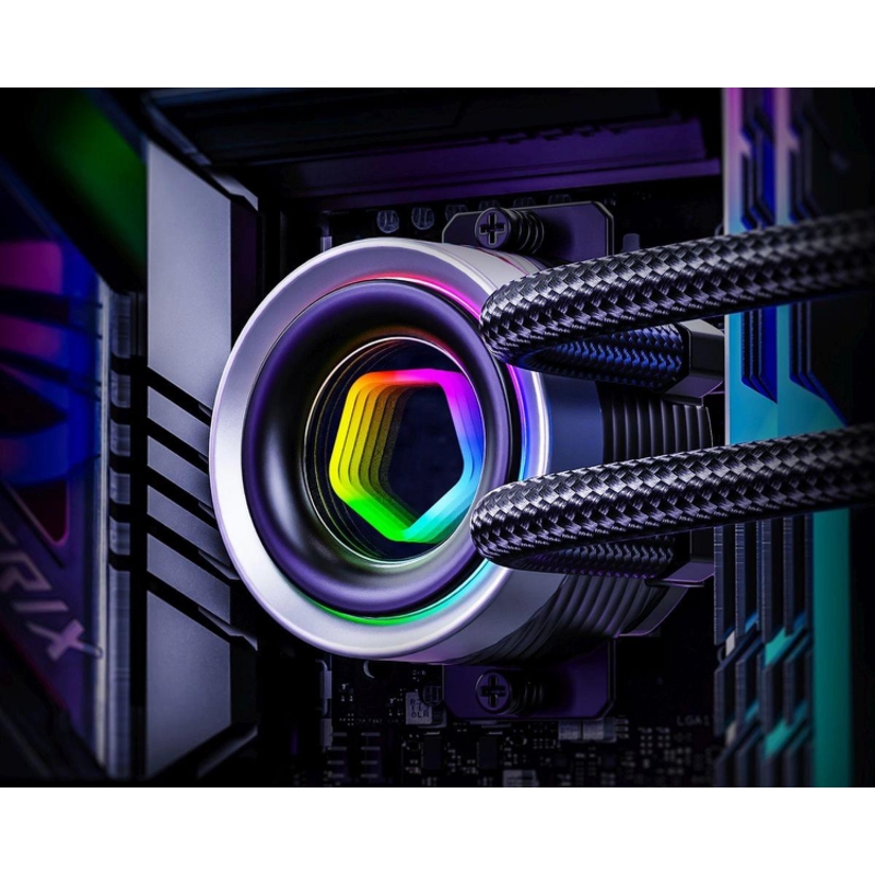 Система водяного охлаждения ID-Cooling FX360 Infinity ARGB Black 1150/1155/S1156/1151/1200/1700, AM4/AM5
