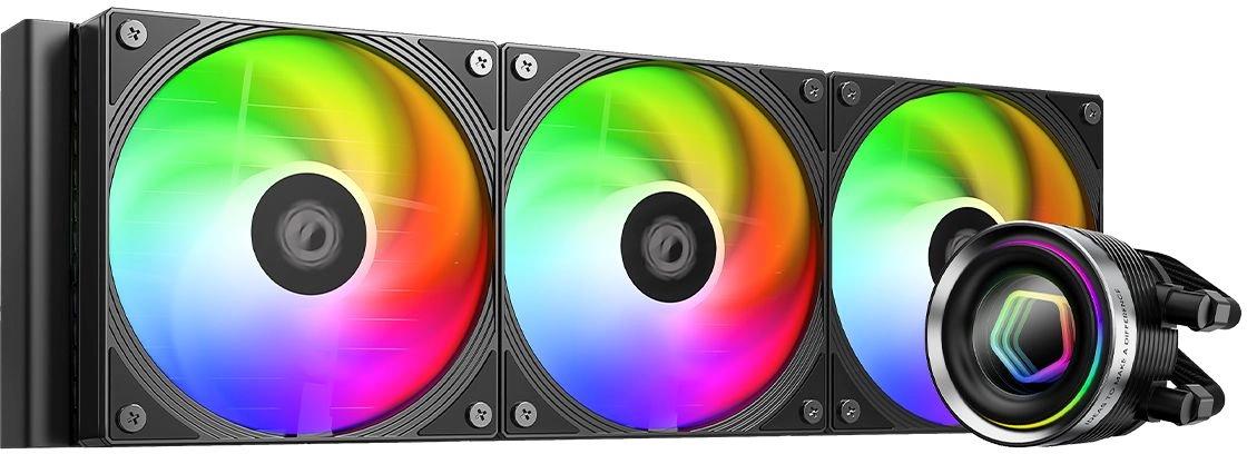 Система водяного охлаждения ID-Cooling FX360 Infinity ARGB Black 1150/1155/S1156/1151/1200/1700, AM4/AM5
