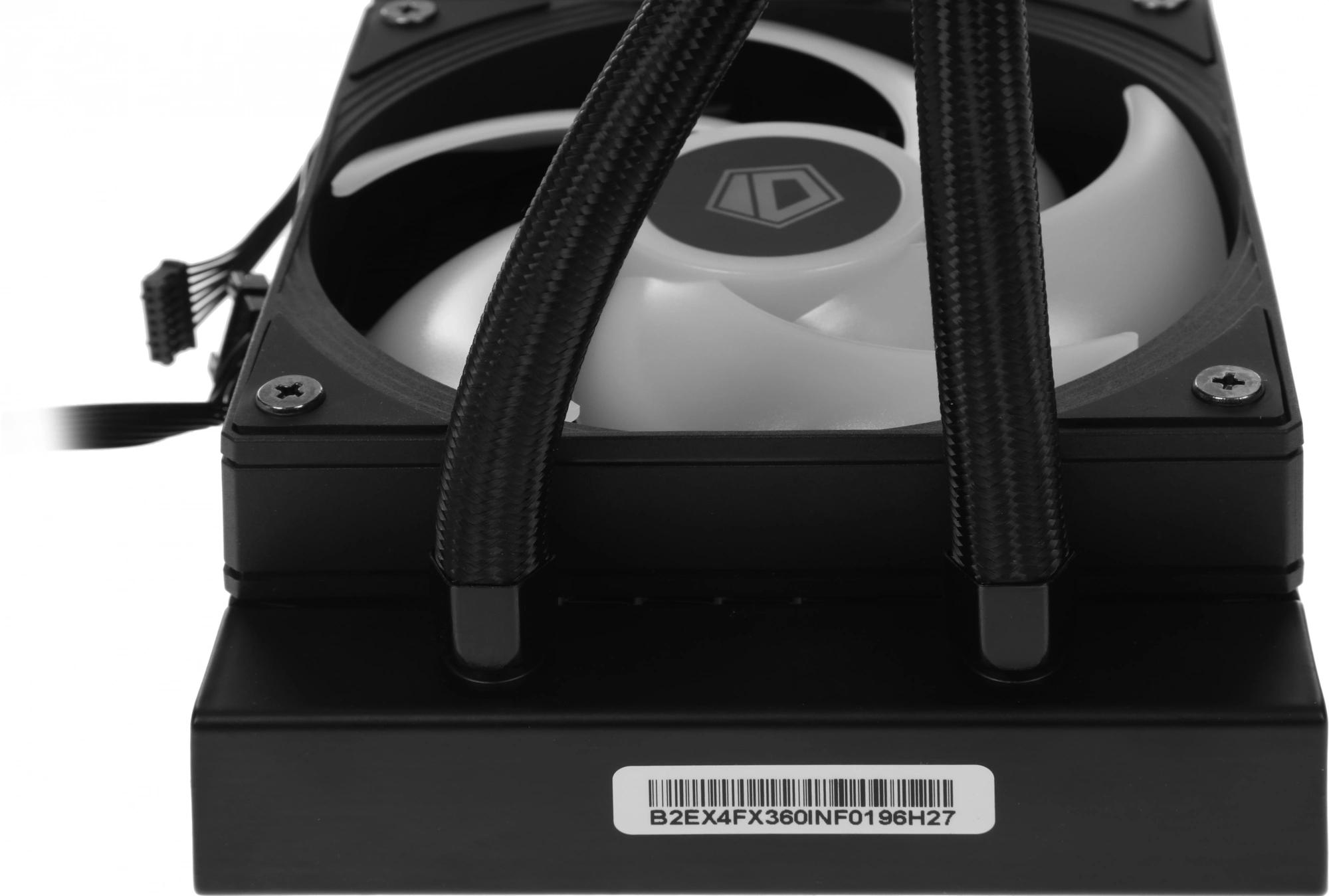 Система водяного охлаждения ID-Cooling FX360 Infinity ARGB Black 1150/1155/S1156/1151/1200/1700, AM4/AM5