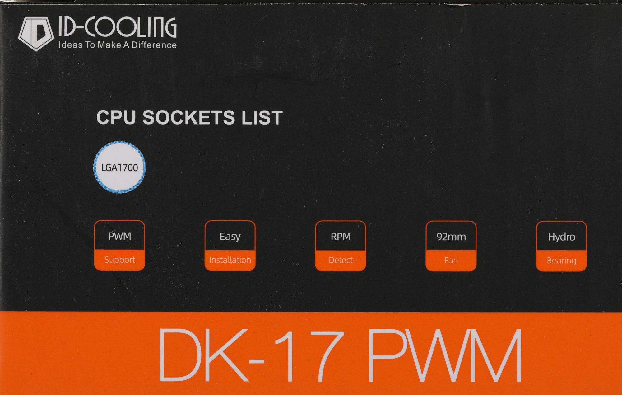 ID-COOLING DK-17 PWM