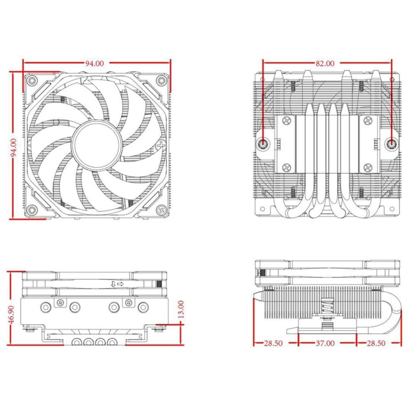 ID-COOLING IS-40-XT BLACK