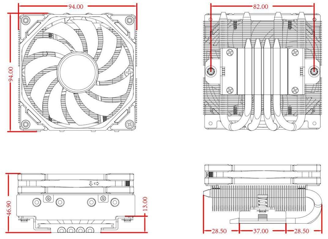 ID-COOLING IS-40-XT BLACK