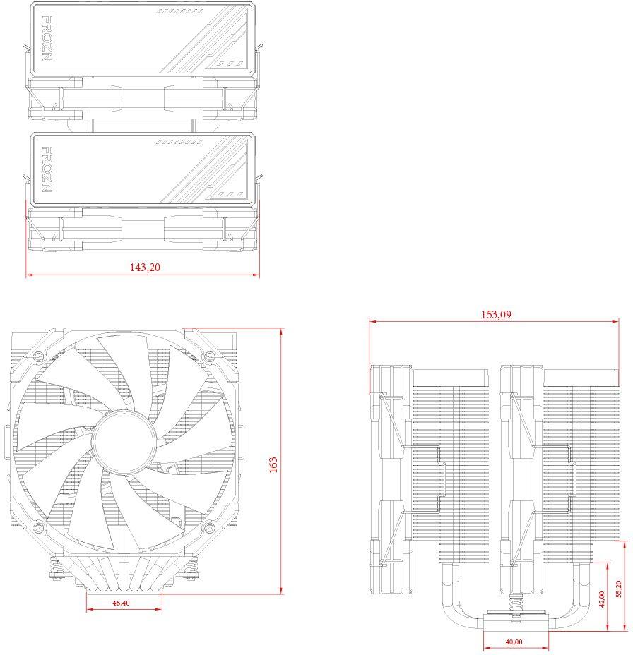 ID-COOLING FROZN A720 BLACK