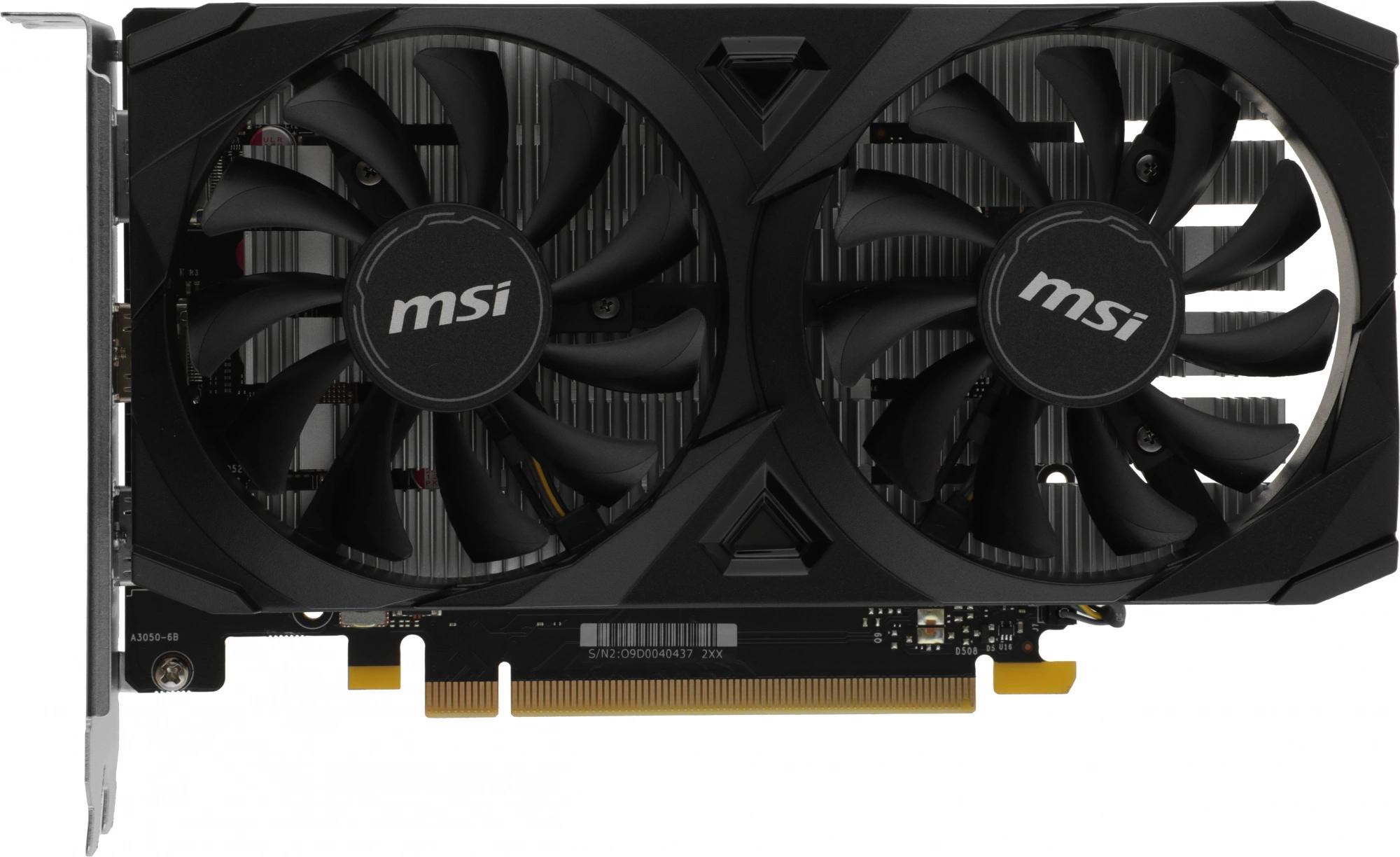 MSI RTX 3050 VENTUS 2X E 6G OC