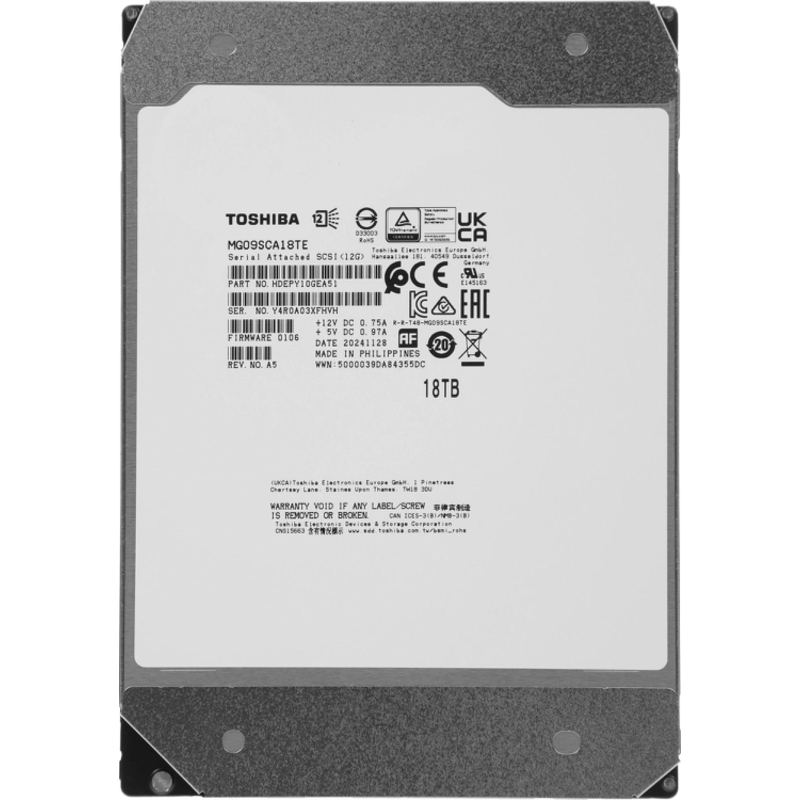Toshiba MG09SCA18TE