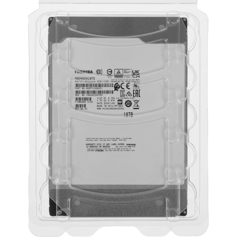 Toshiba MG09SCA18TE