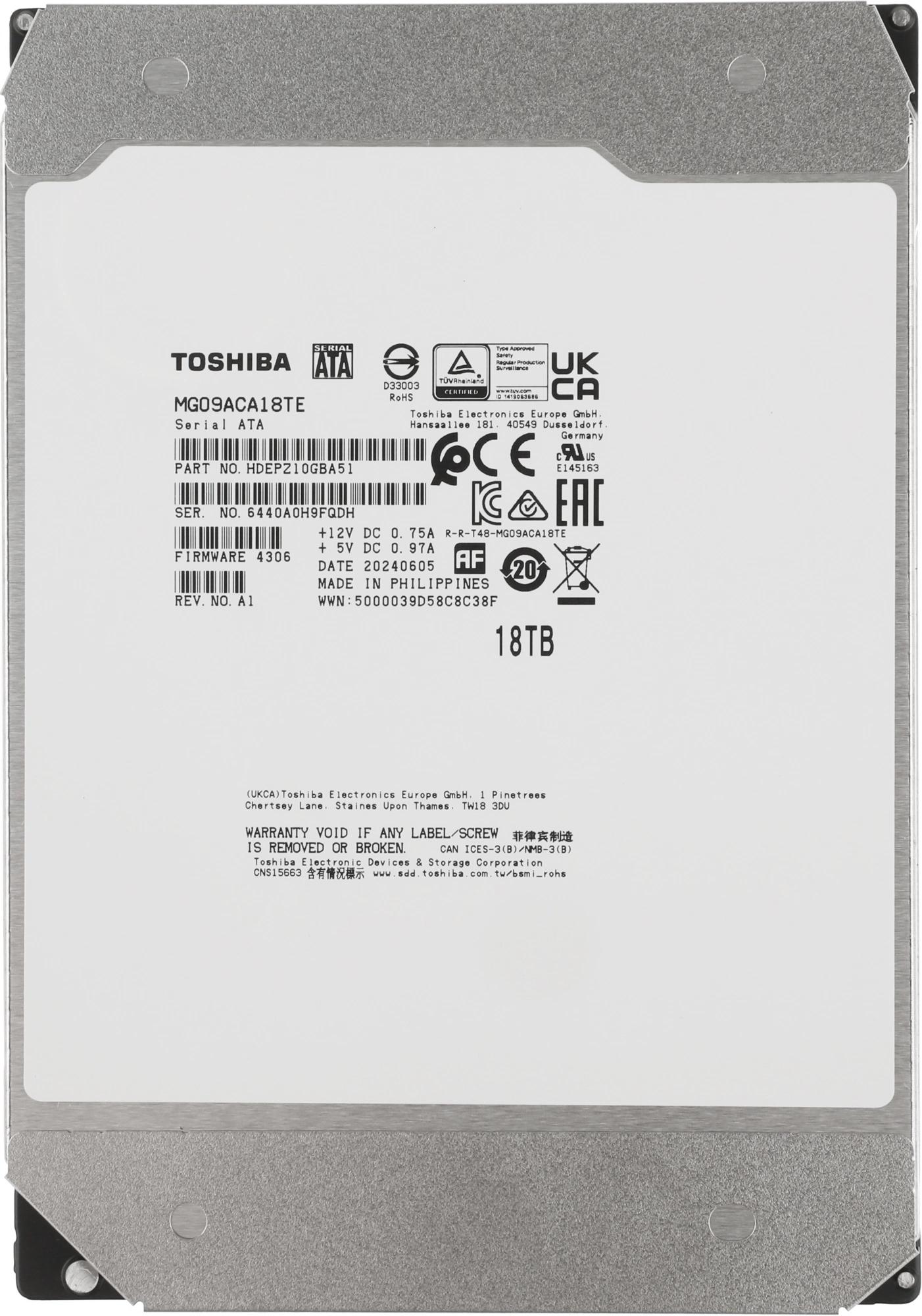 Toshiba MG09ACA18TE