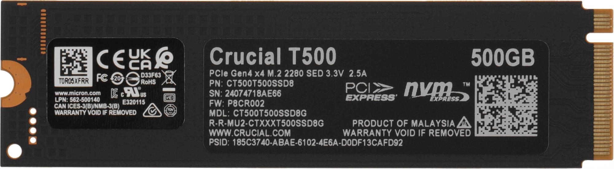 Crucial CT500T500SSD8