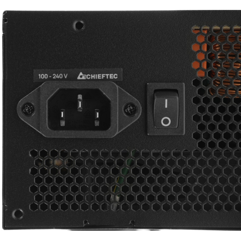 CHIEFTEC CORE BBS-700S-Bulk, 80 PLUS GOLD 700Вт, 120мм, черный