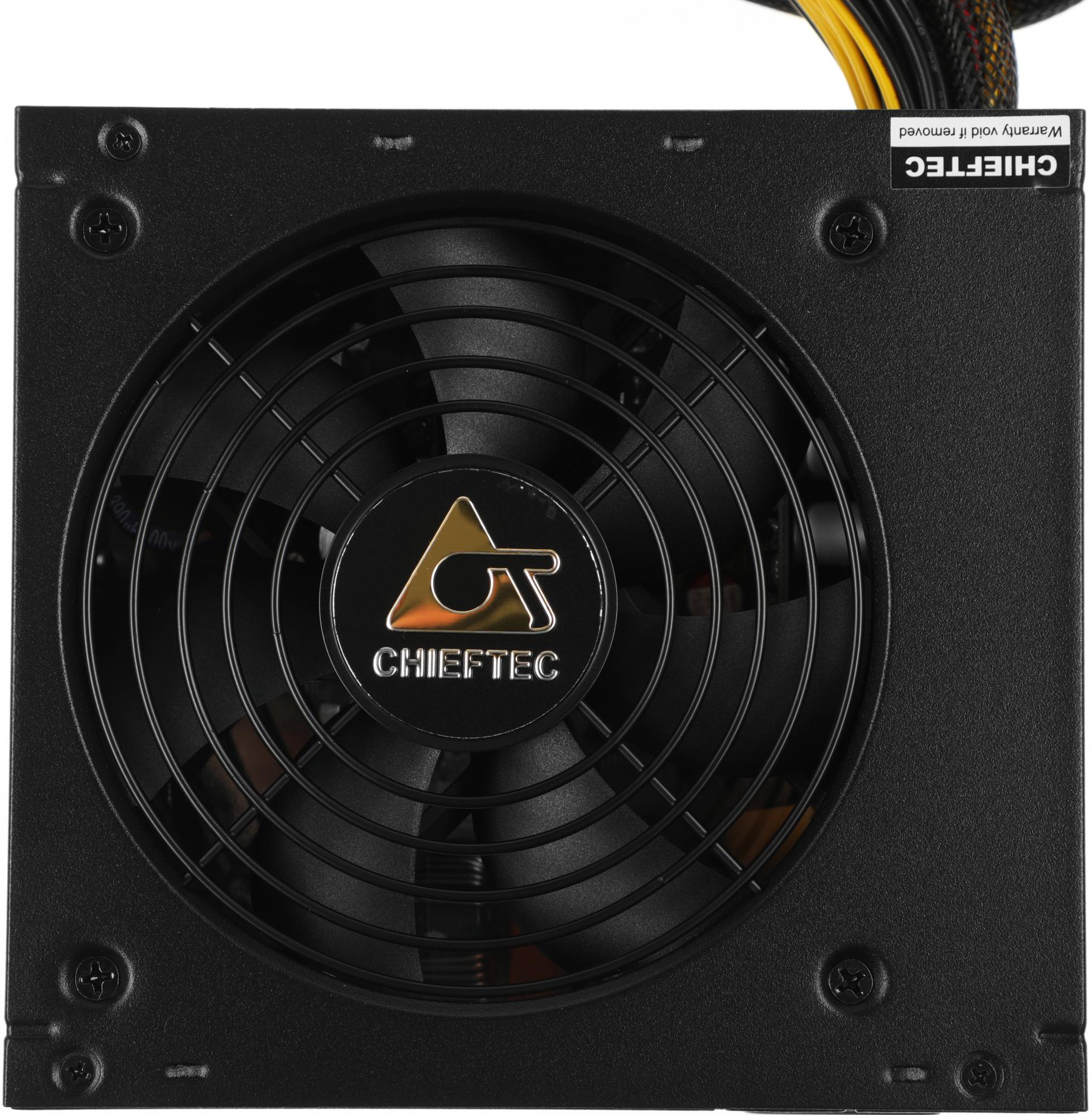 CHIEFTEC CORE BBS-700S-Bulk, 80 PLUS GOLD 700Вт, 120мм, черный