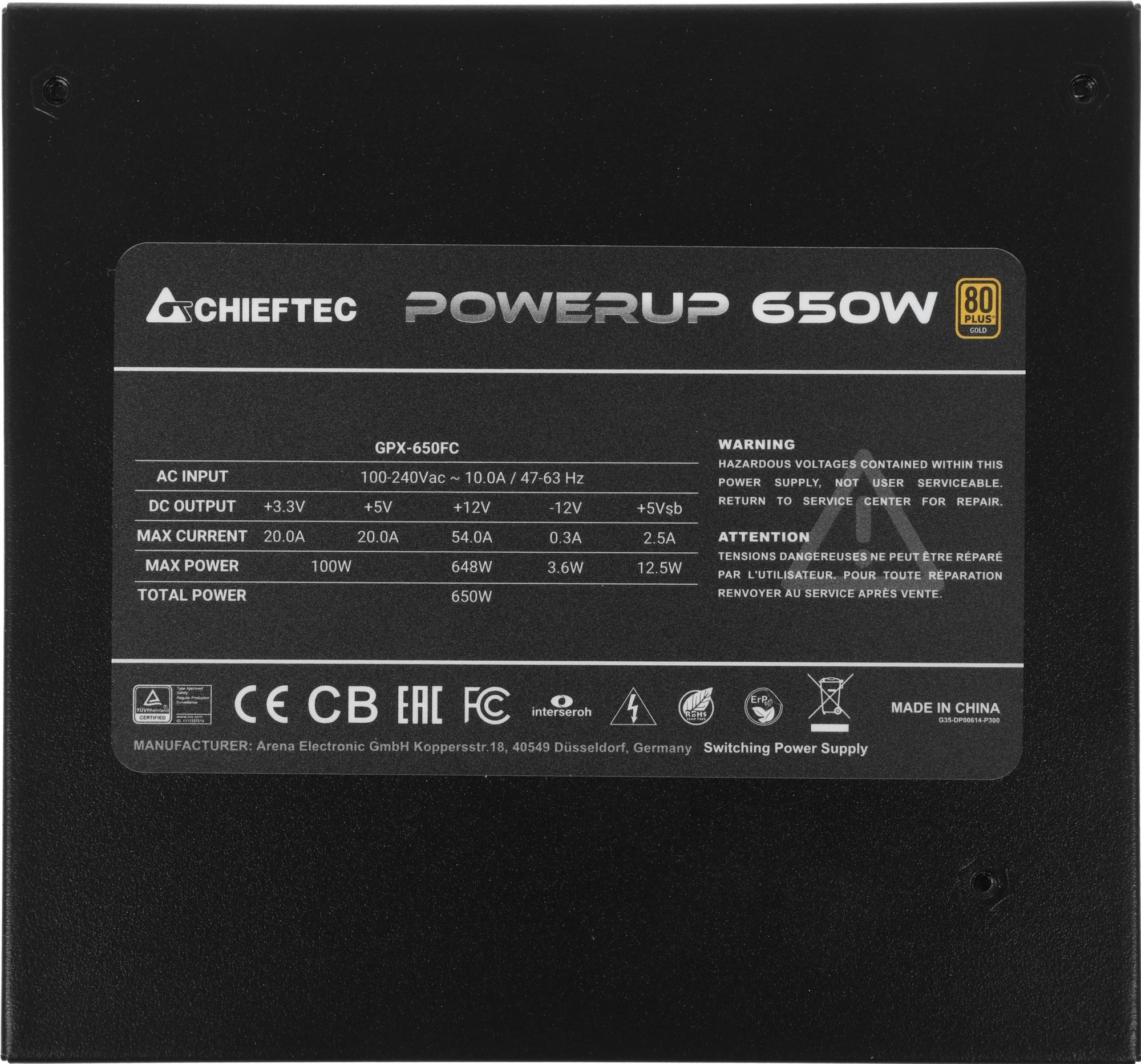 Chieftec GPX-650FC