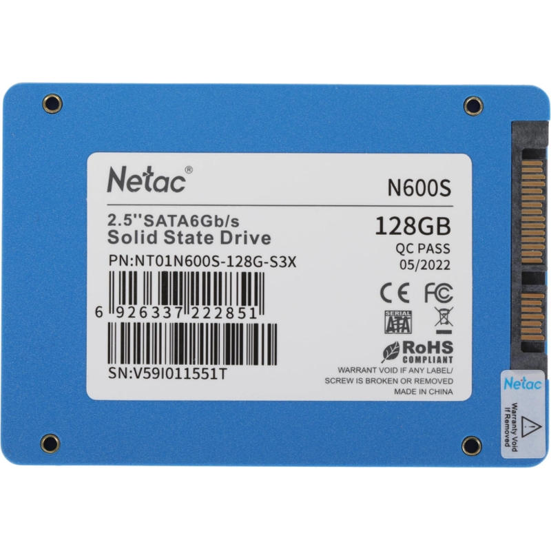Netac NT01N600S-128G-S3X