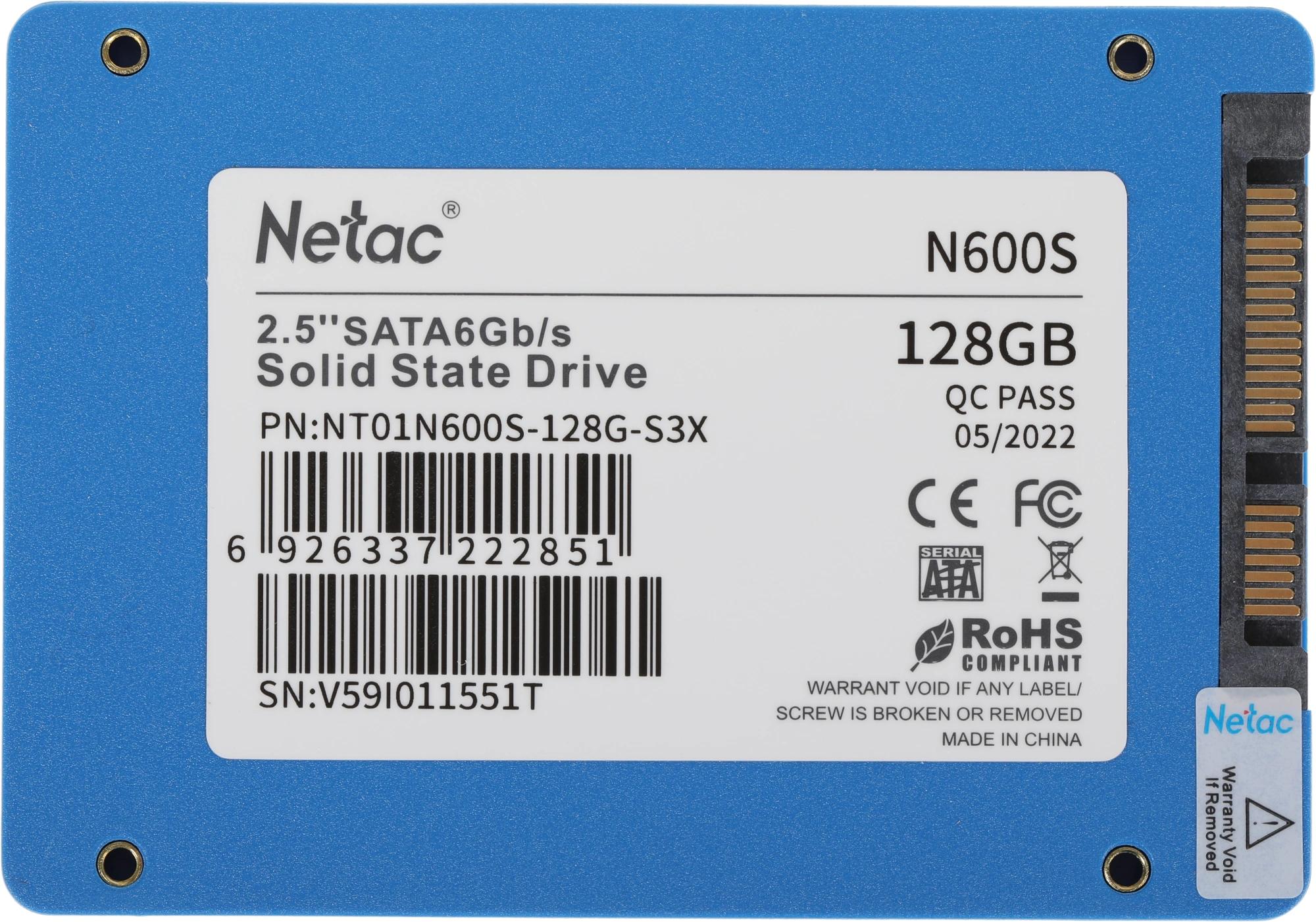 Netac NT01N600S-128G-S3X