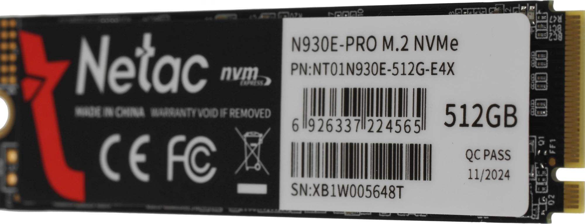 Netac NT01N930E-512G-E4X