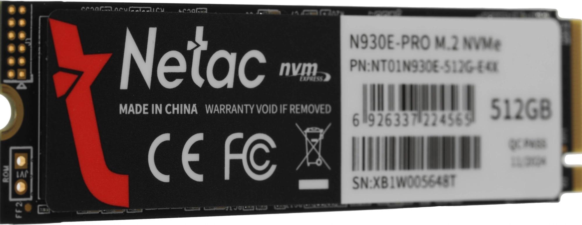 Netac NT01N930E-512G-E4X