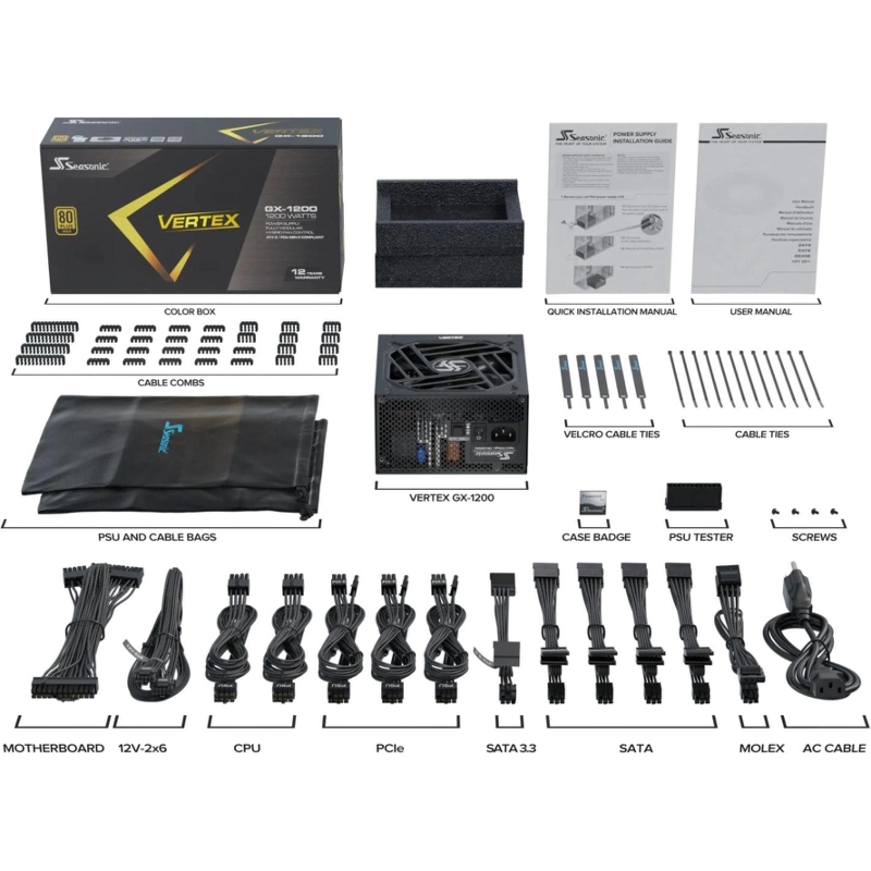 Seasonic VERTEX GX-1200 12122GXAFS