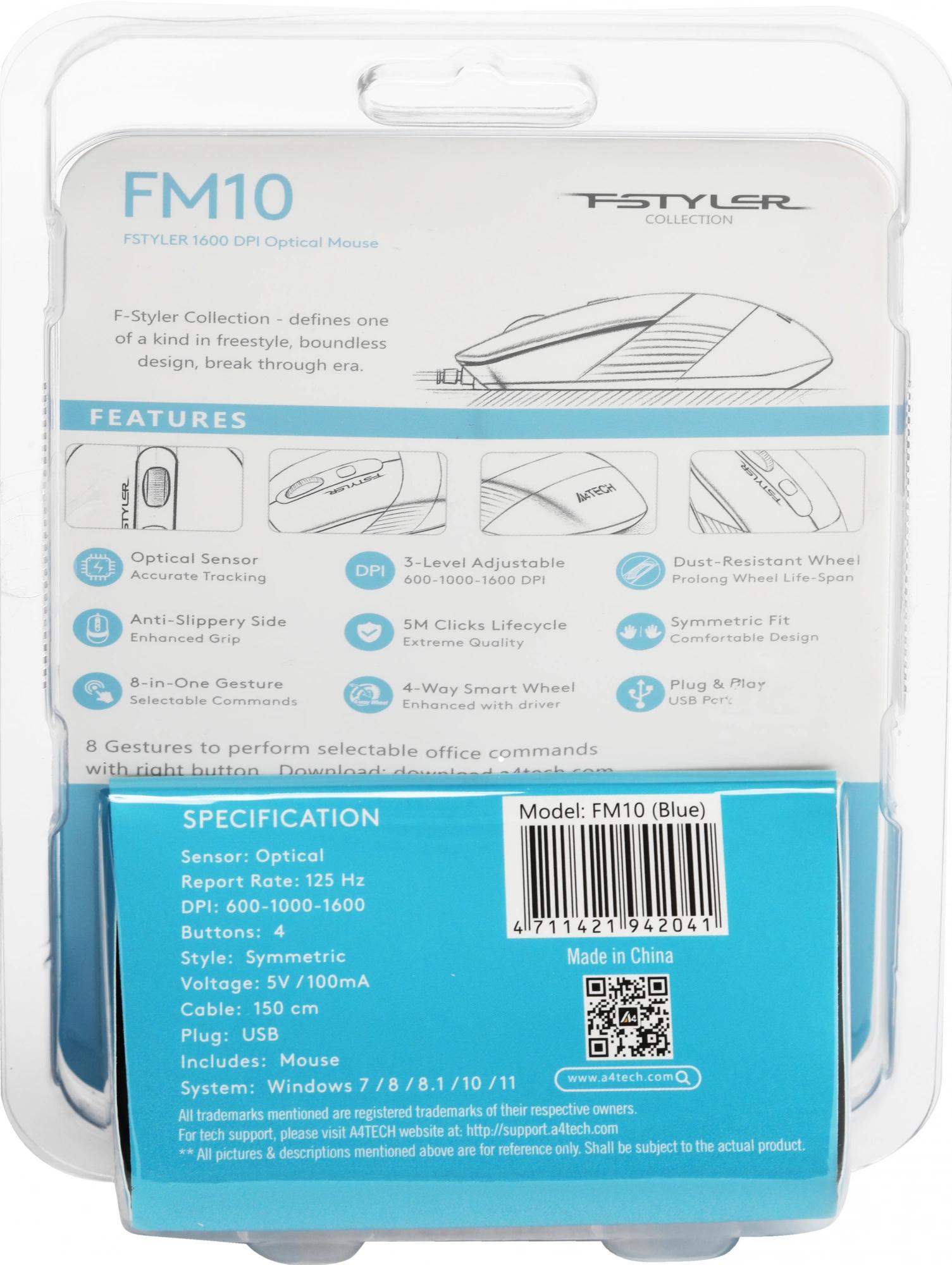 A4Tech FM10 BLUE
