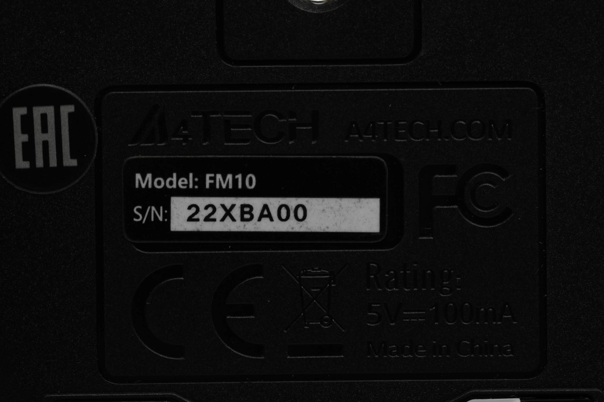 A4Tech FM10 BLUE