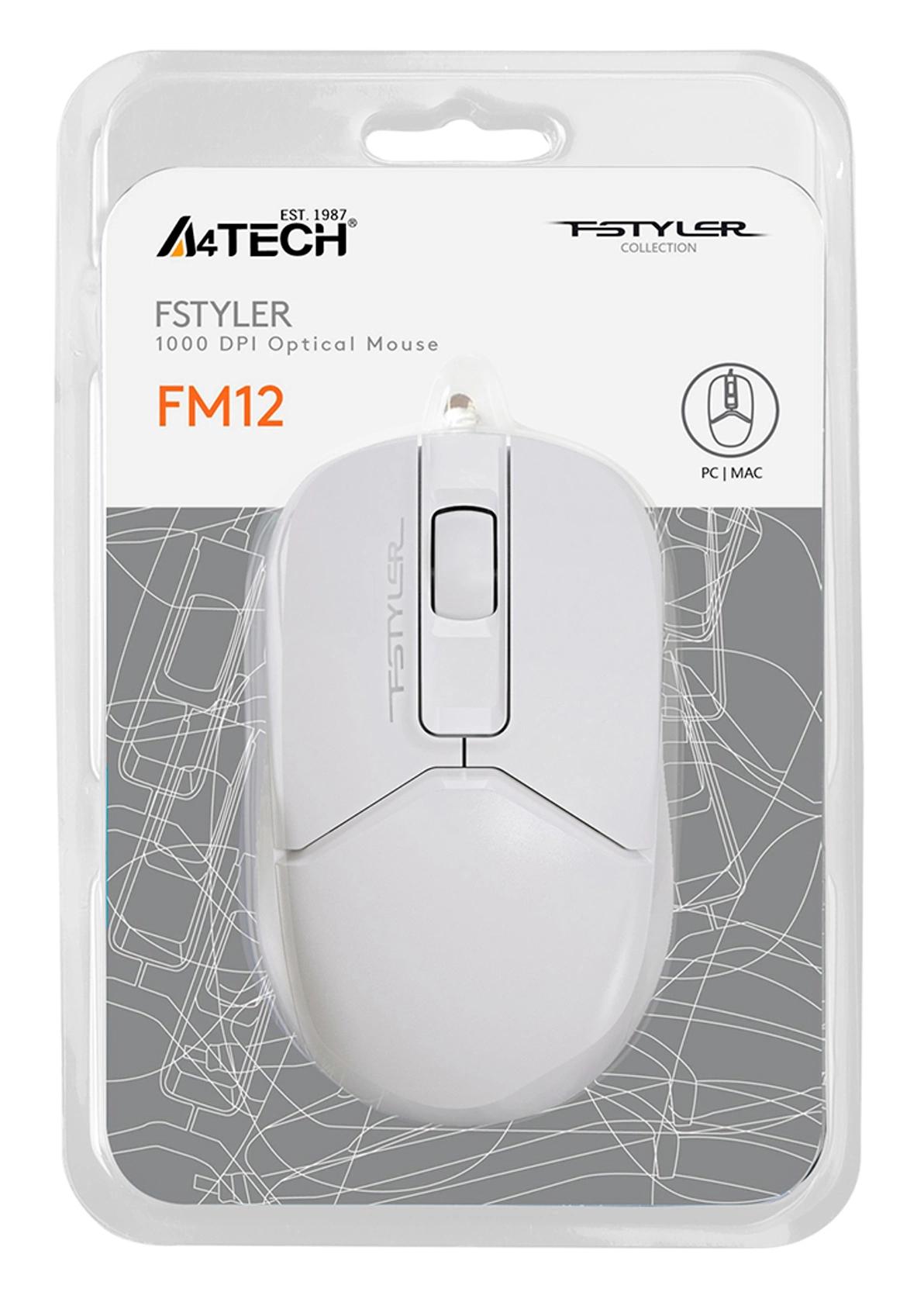 A4Tech FM12  WHITE