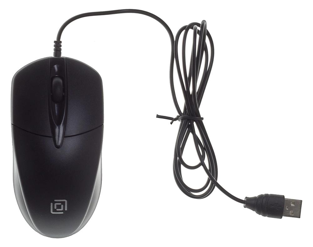 Oklick 275M черный оптическая (1000dpi) USB (2but) [412841]