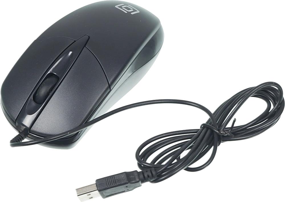 Oklick 275M черный оптическая (1000dpi) USB (2but) [412841]