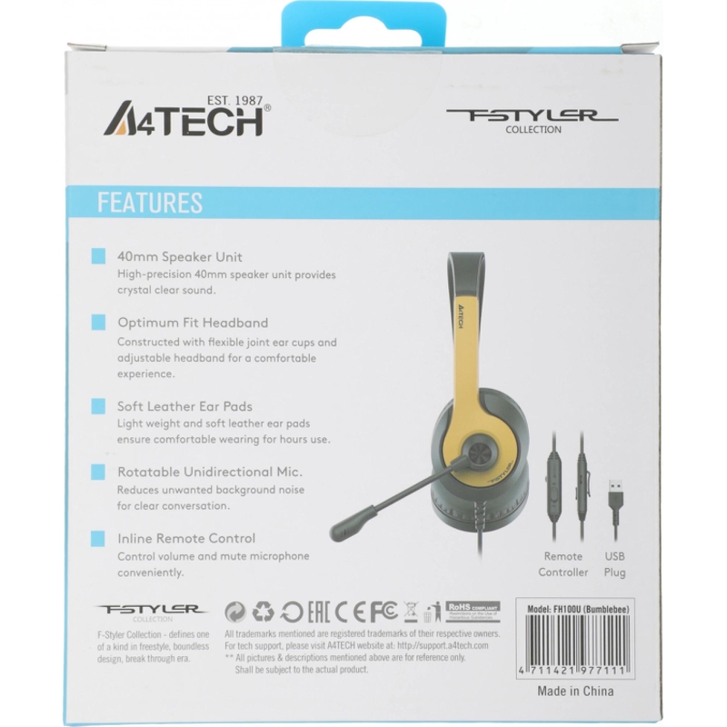 A4Tech FH100U (BUMBLEBEE)