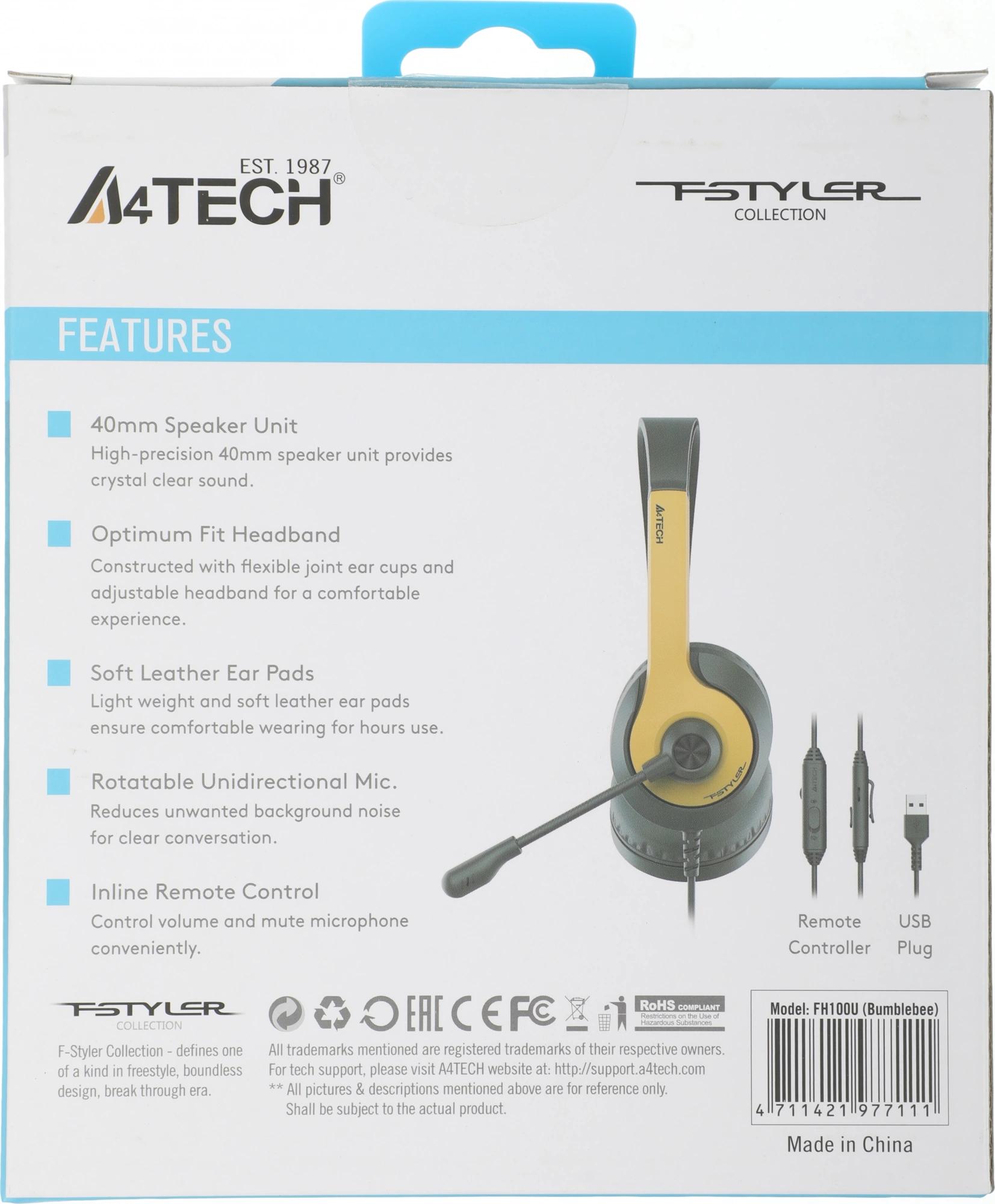 A4Tech FH100U (BUMBLEBEE)