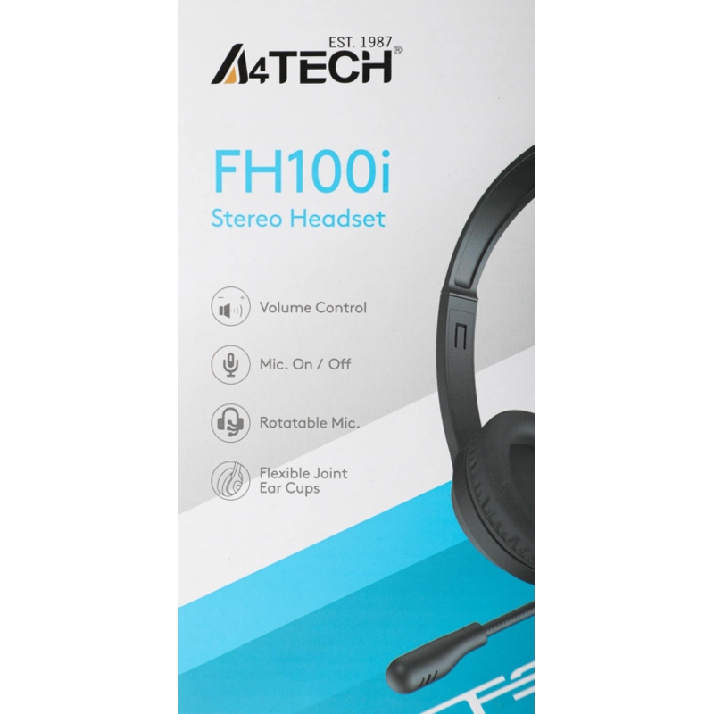 A4Tech FH100I (STONE BLACK)