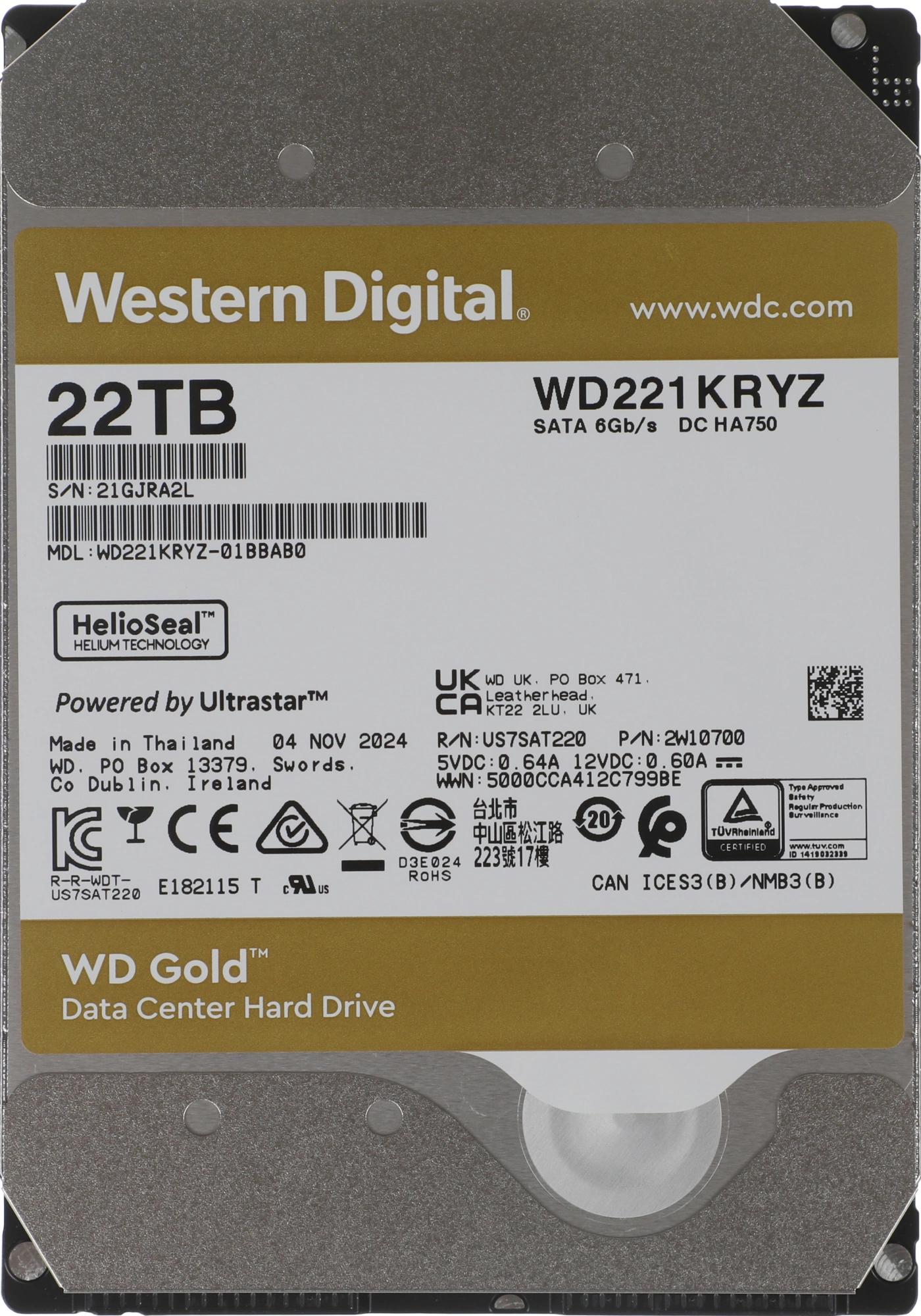 WD WD221KRYZ