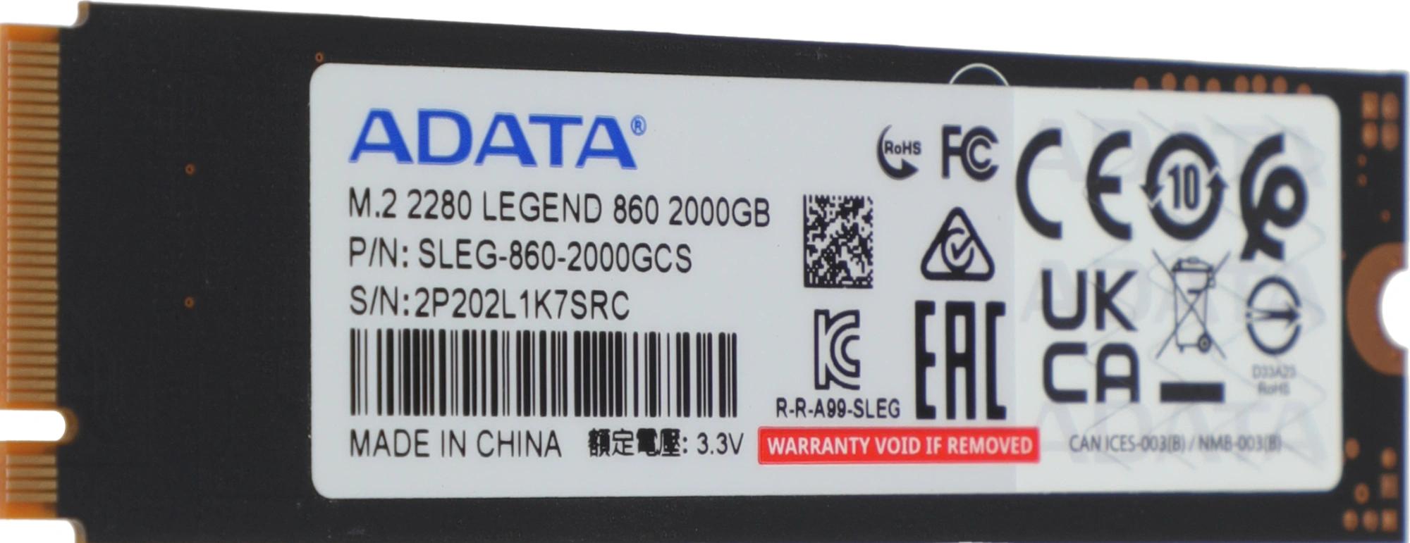 ADATA SLEG-860-2000GCS