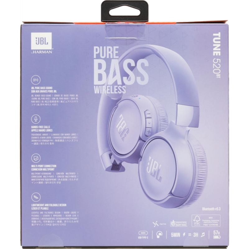 JBL JBLT520BTPUR
