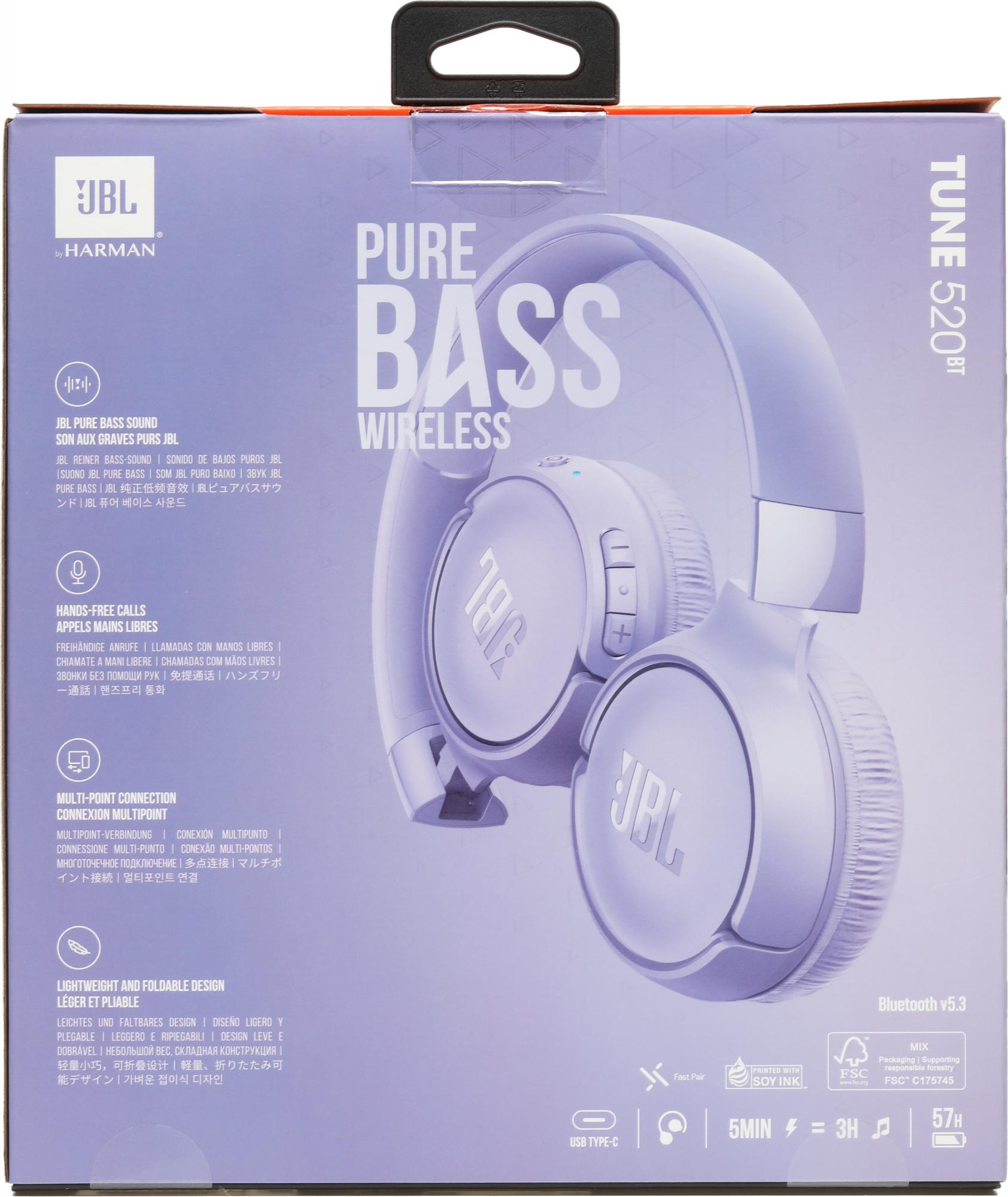 JBL JBLT520BTPUR