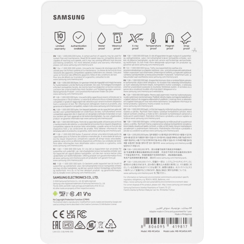 Samsung Electronics MB-MC64SA
