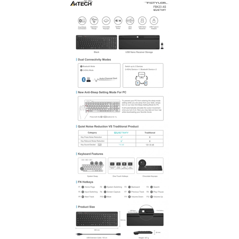 A4Tech FBK23 AS