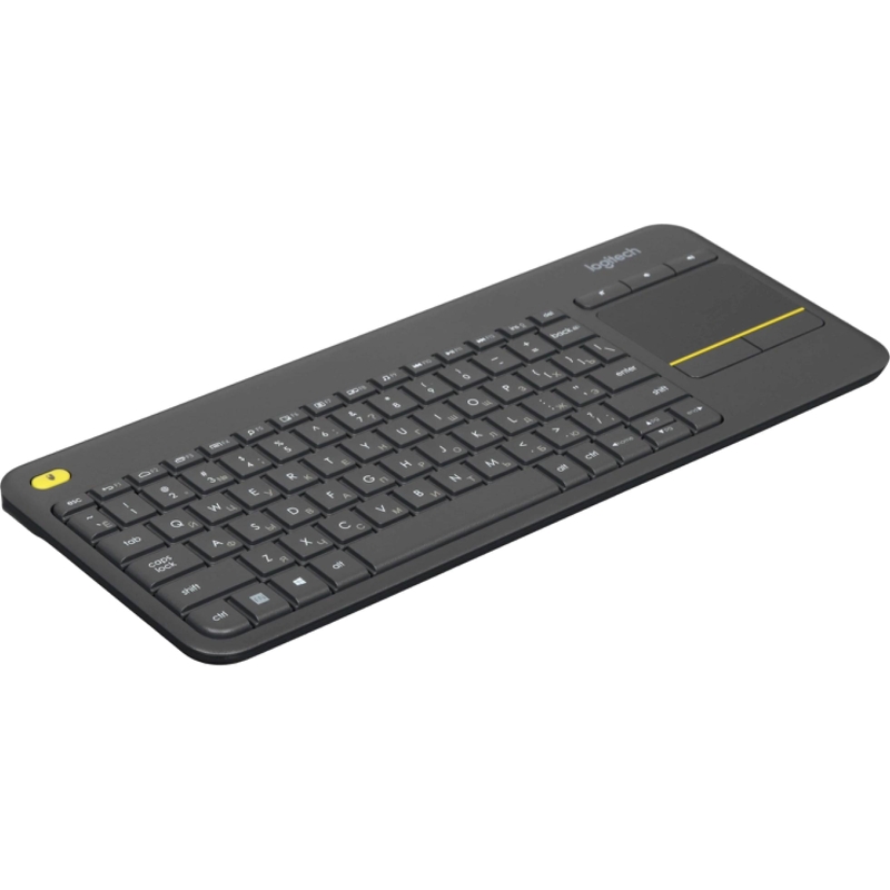 920-007173 Logitech Клавиатура K400 Wireless Touch Plus Keyboard RU/LAT