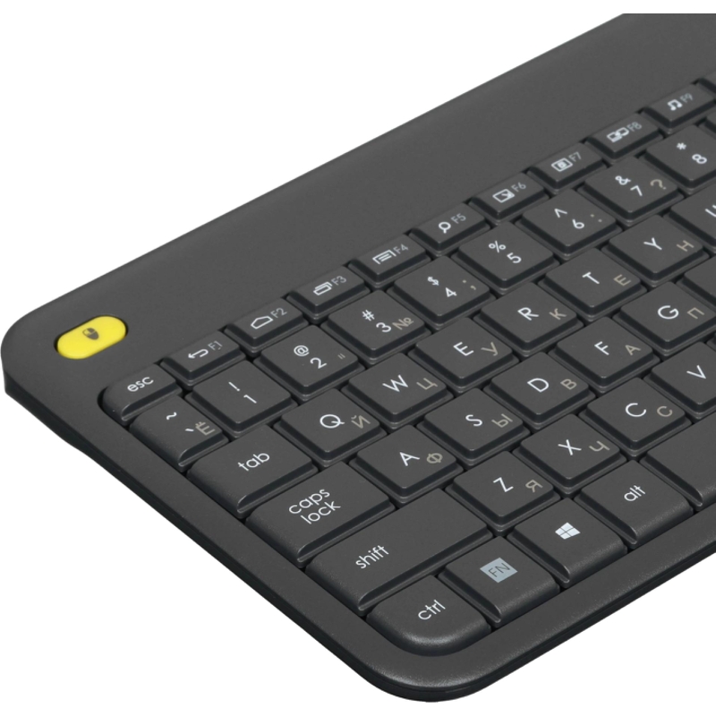 920-007173 Logitech Клавиатура K400 Wireless Touch Plus Keyboard RU/LAT