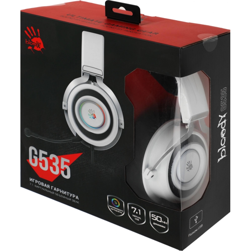 A4Tech G535 (BLACK+WHITE) USB
