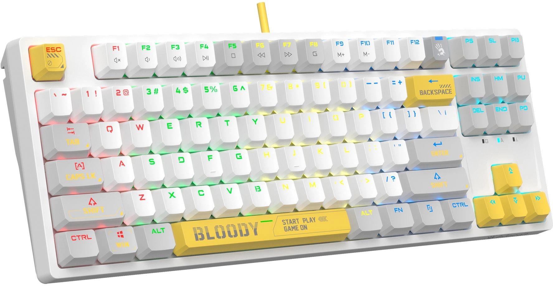 A4Tech S87 USB  ENERGY WHITE