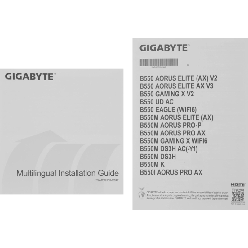 Gigabyte B550 EAGLE