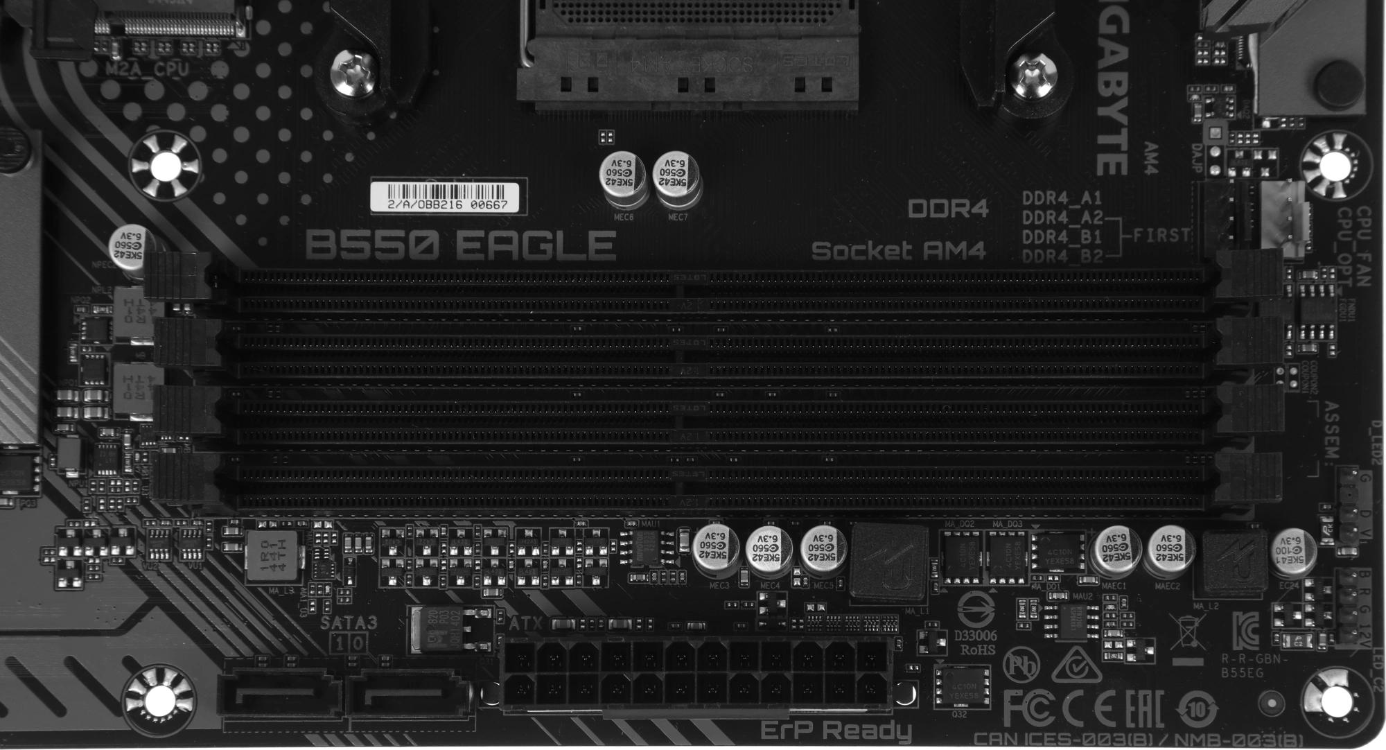 Gigabyte B550 EAGLE