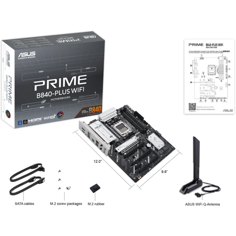 Материнская плата ASUS PRIME B840-PLUS WIFI