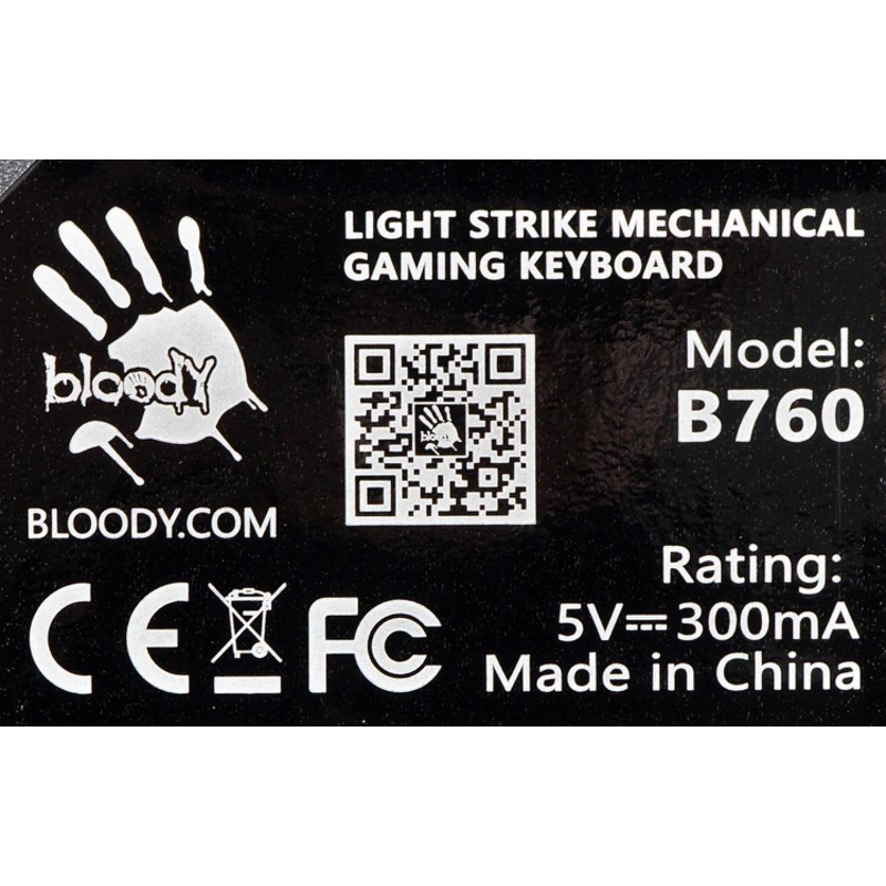 A4Tech B760 GREY (BLACK SWITCH)